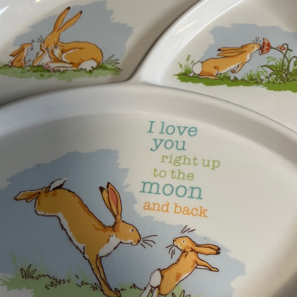 Children's Dinnerware Set with Rabbit Design - Picture 7 of 10